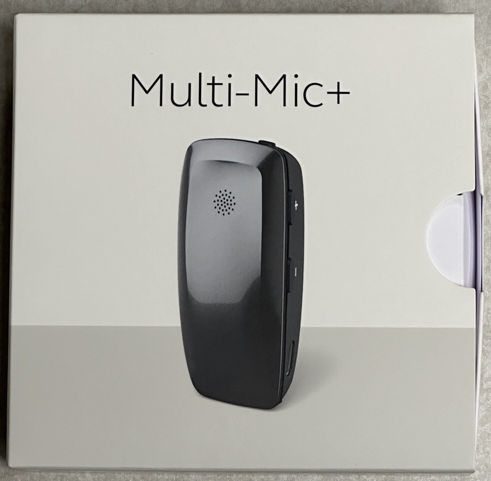 New Multi Mic+ Plus Wireless Microphone For Resound Nexia & Jabra Enhance Pro 20