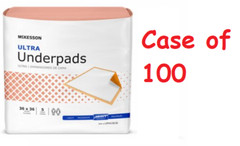 McKesson Ultra Heavy Adult Bed Chux Pad Disposable Underpads 30×36″ 100 Pads ✅
