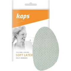 Soft Latex Half Shoe Insoles Comfortable Cotton Cushion Inserts for Men and