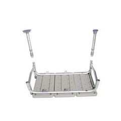 Guardian G3-100KBX1 Transfer Bench w/ Back 400 lb Capacity Adjustable Height