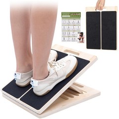 XCMVCN Slant Board for Calf Stretching, 5 15.7 x 11.69 x 1.57 Inch, Black