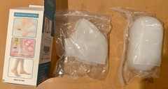 2 Diff Size Sets of Silica Gel Invisible Height Increase Heel Pads 4 Small Shoes