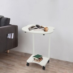 Over the Bed Side Table Wheels Hospital Overbed Rolling Tray Bedside USA