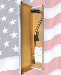 New Bronze Walking Cane • CareBorne Easy-Up Adjustable Ergonomic Handle