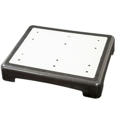Indoor Outdoor Mobility Step Helper Holds 440 Lbs 3.5 Inches High Wide Platform