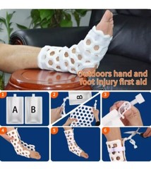 Ankle stabilizer for Foot Fractures, Ankle Sprains, Fractures or Achilles Tendon