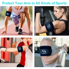 Bicep & Tricep Tendonitis Brace Compression Sleeve – Pain Relief for Bicep an…