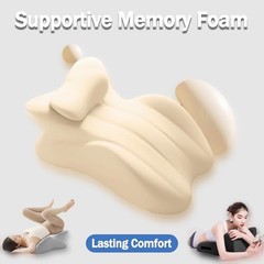 Couples Comfort Cushion, 27° Angle Pillow for Reducing Waist & Butt Pressure