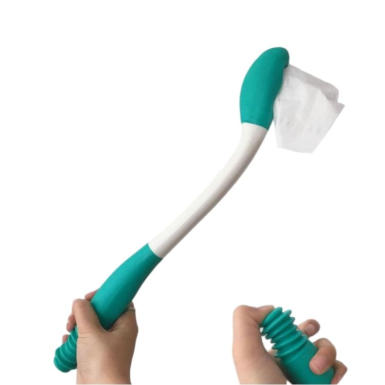 Long Handle Toilet Aid – Extends Over 15 Inches |Bottom Wiper Tool-Mobility Care