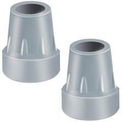 Heavy Duty 7/8 Inch Rubber Crutch Tips 2 Pack Cane Tip Replacement Heavy Duty