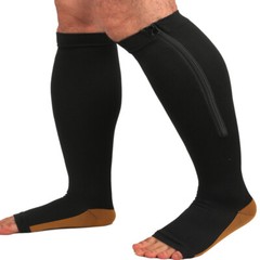 medias de compresión para varices 20-30 punta de compresion abierta calcetines@