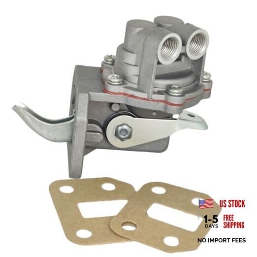XYZIL 4 Bolt Fuel Lift Transfer Pump 4222090M91 2641808 for Massey Ferguson