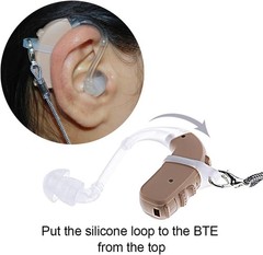 Hearing Aid Clip – Anti-Lost Hearing Aids Lanyard Protector BTE Clip Holder f…
