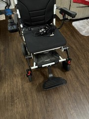 Pride Jazzy Carbon Power Wheelchair Black Carbon Fiber Foldable Lightweight