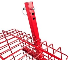 Large Rear Basket For Mobility Scooters – RED
