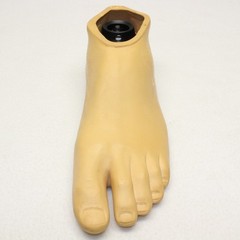 TRULIFE Kinetic A Edge Prosthetic LEFT Split Toe Foot w/ Adapter 02016AL ~ Sz 30