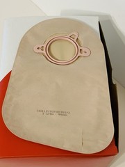 60 Hollister 18372 New Image 2 Piece Closed Ostomy Pouch FILTER Beige -1BX/60EA