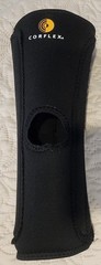 Corflex Cooltex Black Neoprene Knee Sleeve Brace Stabilizer Open PATELLA MEDIUM
