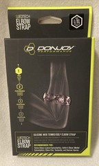 DonJoy Unisex Performance Silicone Tennis/Golf Elbow Strap L/XL Tendonitis