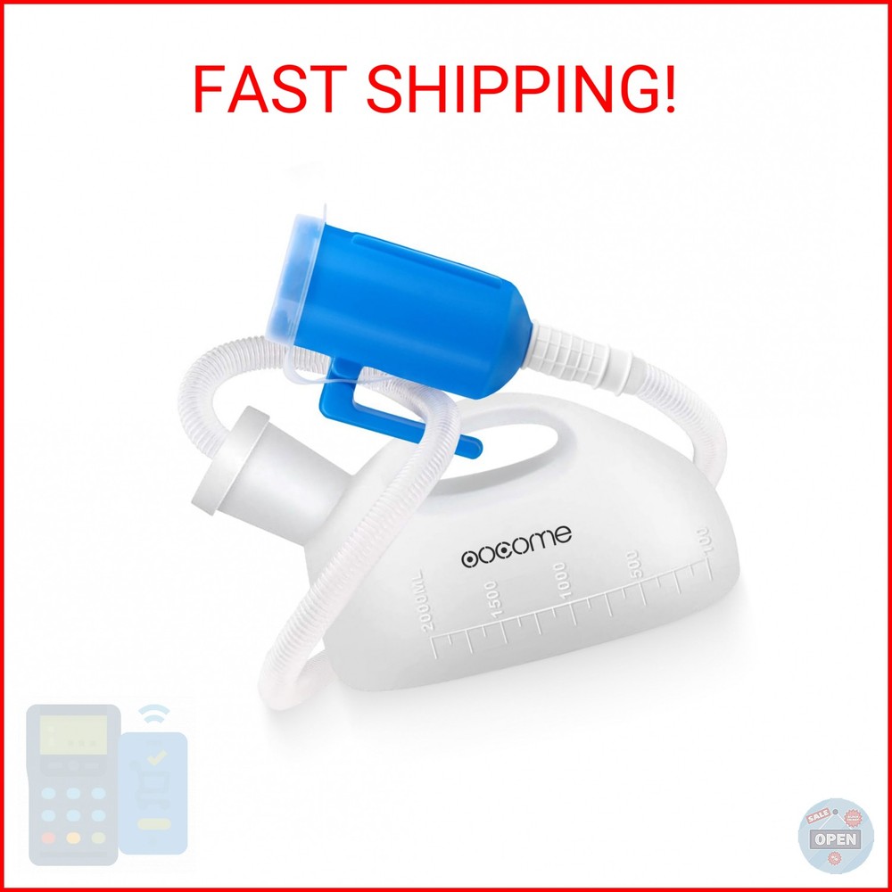 Portable Urinals for Men, OOCOME Men Urinal Bottle Spill Proof Reusable Male Pee