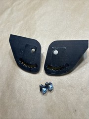 Quickie Iris Wheelchair Parts: 2 (Pair) Armrest Adjusters