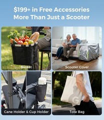 [Pro] Ultra-Lightweight Electric Mobility Scooter for Seniors Electric-Scooter