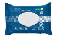 McKesson Scented Personal Cleansing Wipes 96 Ct x 24 Packs Soft Pack MPN: WPW96