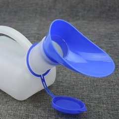 Aidapt Unisex Portable Urinal for Male/Female (Pack of 2 Count) 1L Capacity S…