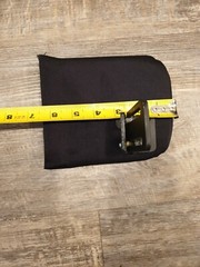 QUICKIE QM 710,715,720, Pulse 6 CenterMount Legrest Calf Pads with hardware