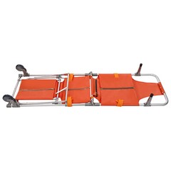 Emergency Rescue Stair Stretcher Chair Orange Foldable Chair Folding Stair Chair