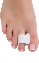 🦶 2pcs (1 Pair) Silicone Gel Toe Separator Looped Spreader for Foot Pain Relief
