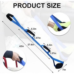 Leg Lifter Strap Hip Replacement Recovery Mobility Aid Physical Therapy Tool New