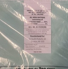 Inspire Washable & Reusable Absorbent 4 Bed Pads 24”X 36″+ 2 Chair Pads 18”x 24”
