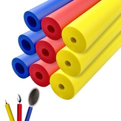 9 Pack Foam Grip Tubing for UtensilsToolsPens – 3 Sizes, Comfort 9 Count
