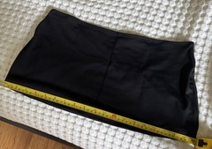 Ostomy Support Garment Women’s Curvy Wrap Colostomy Bag Covers (black, XL)