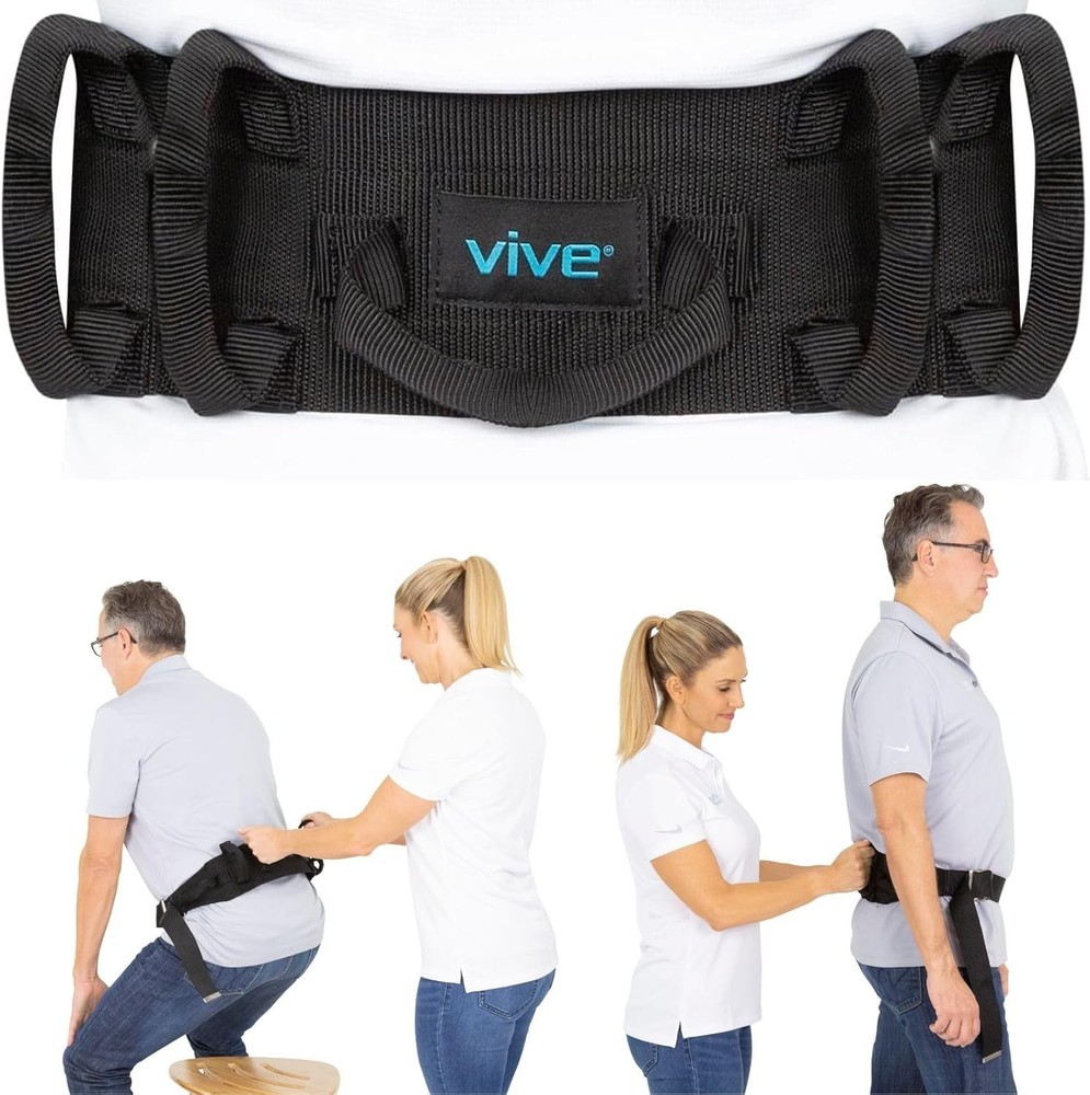 Comfort Fit Gait Belt – 300lbs Transfer Belt for Elderly, Bariatric, and PT Use