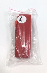 Fastomy non-slip Red Ostomy Belt Compatible with Convatec & Hollister