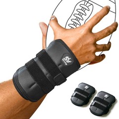 Football Wrist Brace Support Guard for Cycling, Biking, Motocross – 2-Pack L