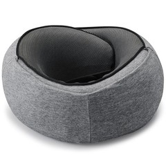 MIAGLACE Travel Pillow with Hood (Dark Gray) – for Airplane Dark Gray,