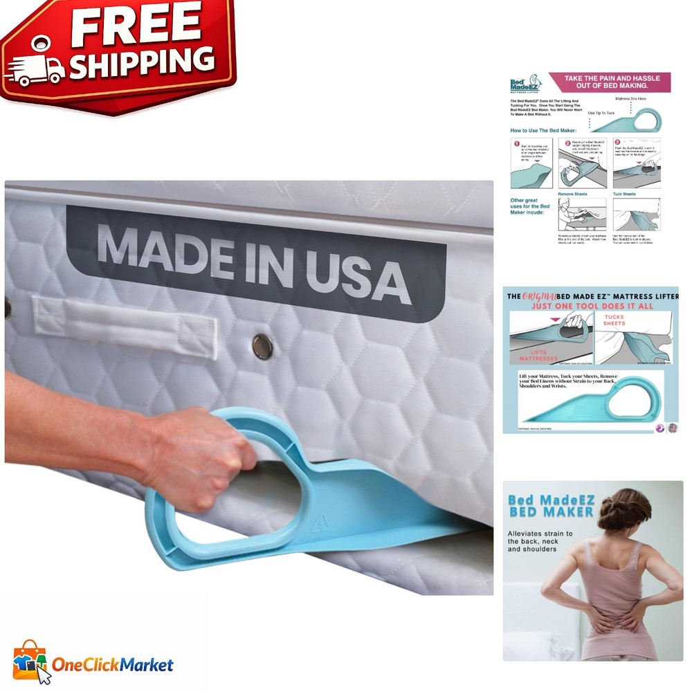 Ergonomic Mattress Lifter for Easy Sheet Removal – Lightweight & Patented