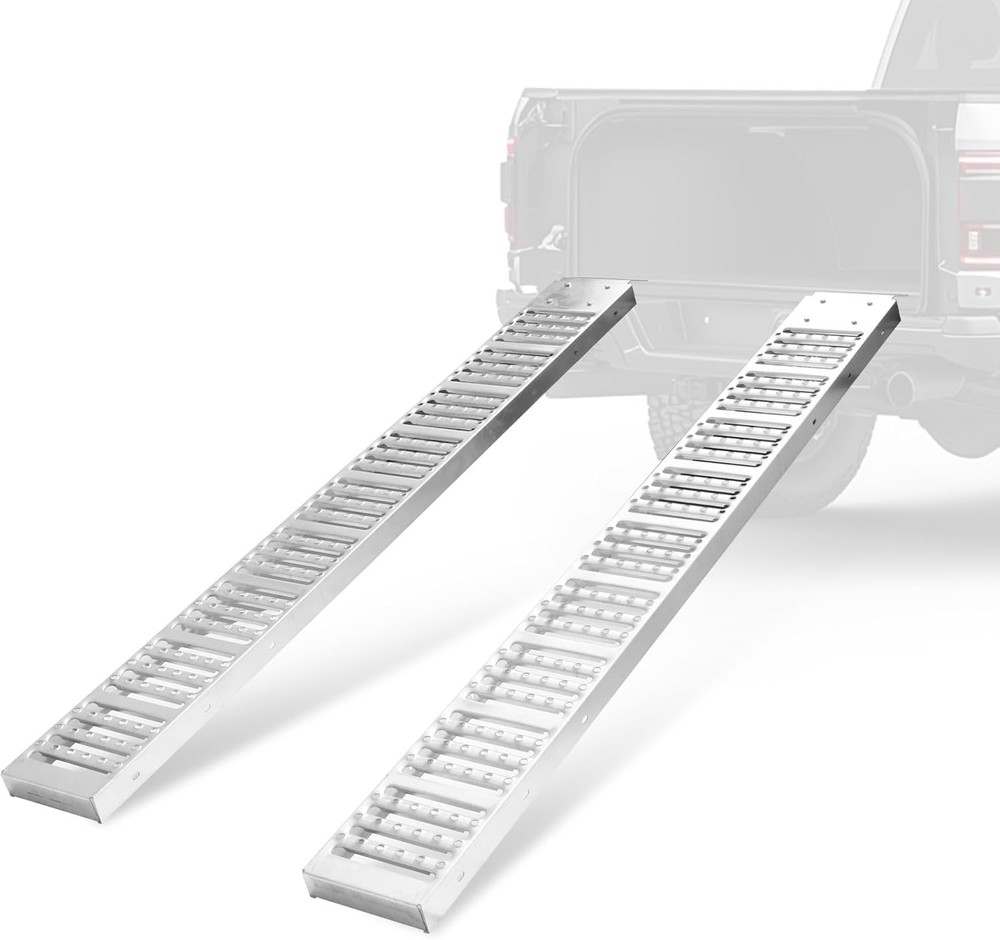 Rockland Tri Fold Loading Ramp 84×54 1500lb Capacity 1 Pack