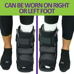 MARS Wellness Polymer Short Cam Walker Boot Fracture Sprained Ankle/Foot XS