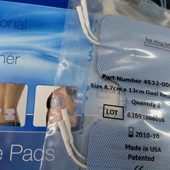 Slendertone Muscle Stimulator Conditioner Control Unit Electrode Pads Set WORKS