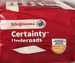 Underpads 29“X35“ SZ XL 10-Pk Pee Pad Maximum Absorbent Bed Incontinence