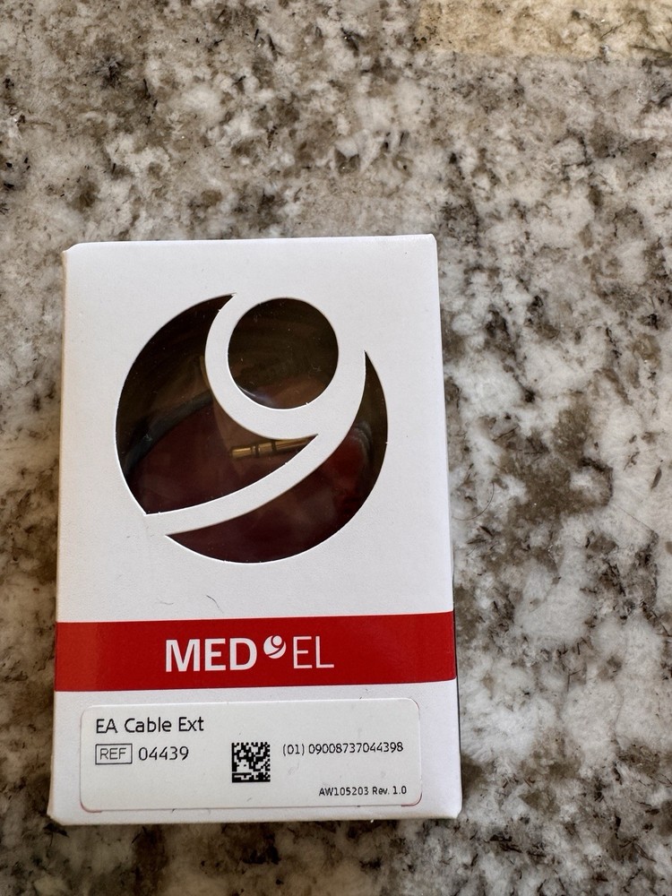 Medel Audio Adapter Cable Black Ref 04439 for Sonnet Hearing Aid