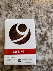 Medel Audio Adapter Cable Black Ref 04439 for Sonnet Hearing Aid