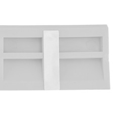 4PCS Universal Sweeper Door Sill Stair Wheelchair Door Sill Free Assembly Rubber