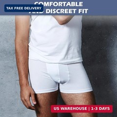 Reusable Incontinence Pads for Men, 2 Packs Universal Pad for Mens for Urinary L