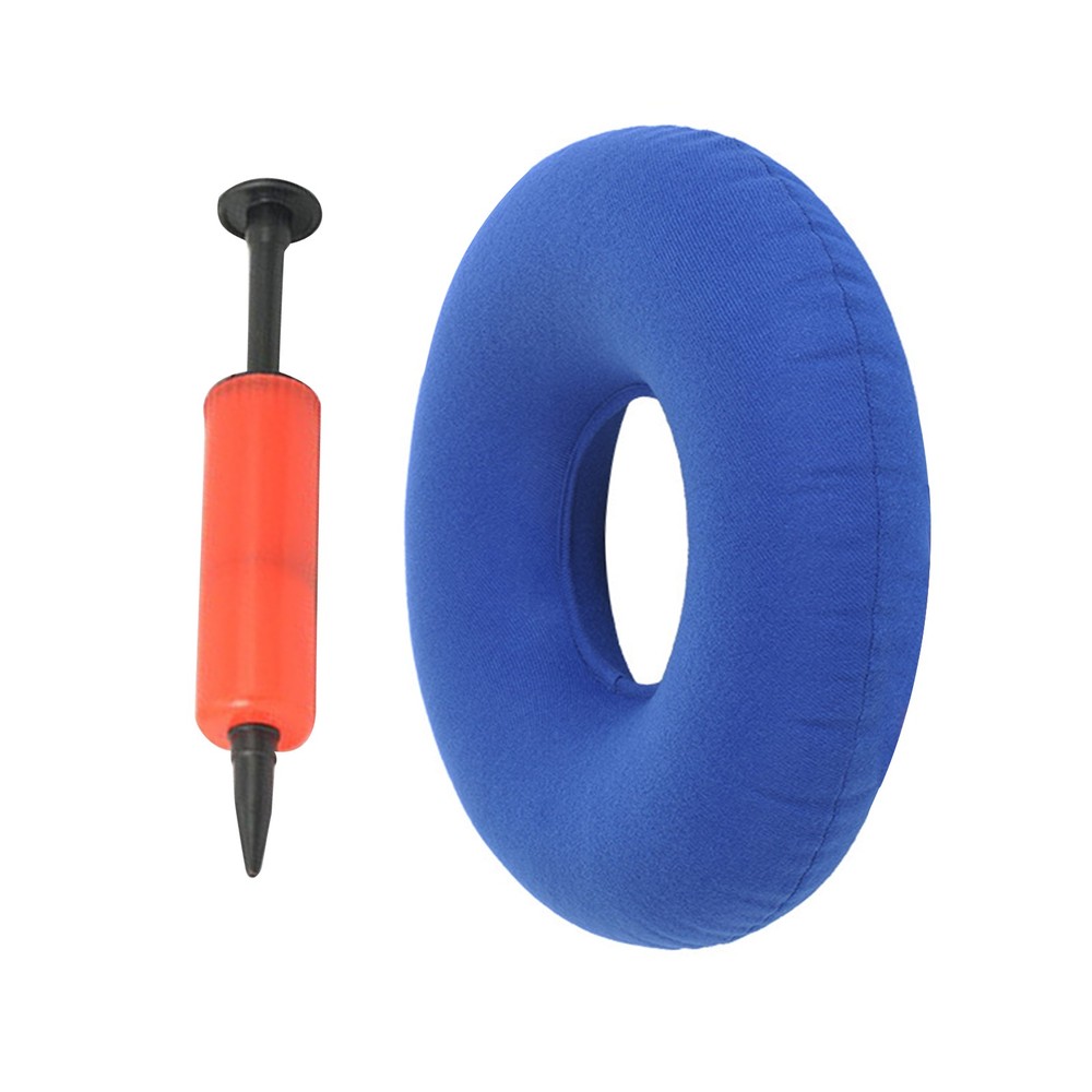 35x9cm Inflatable Vinyl Ring Round Seat Cushion Medical Hemorrhoid Pillow Donut