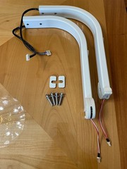 Acorn Stairlift 130 Genuine Replacement Chair Seat Arm Rest Bars with Bolts